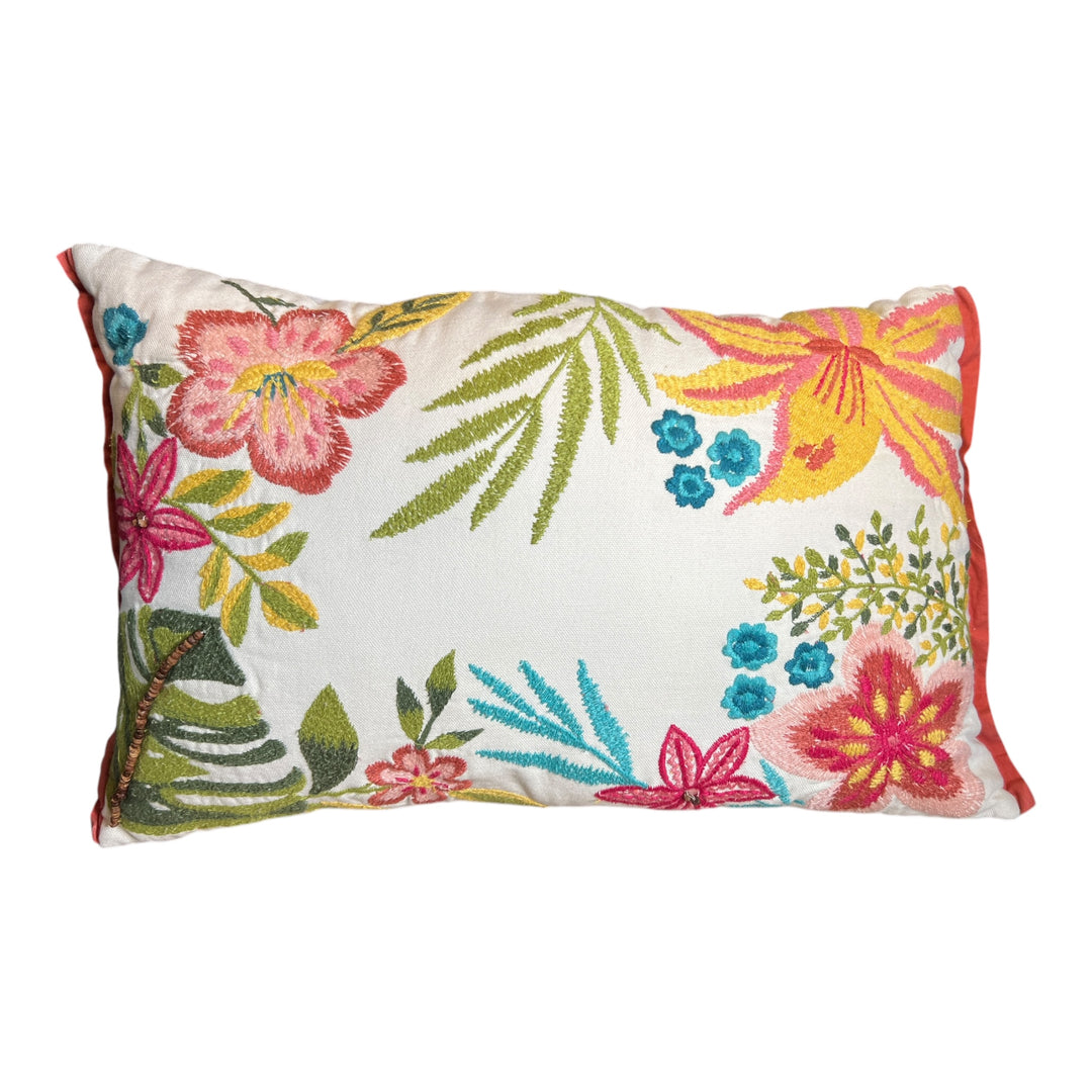 Decorative Floral Pillow