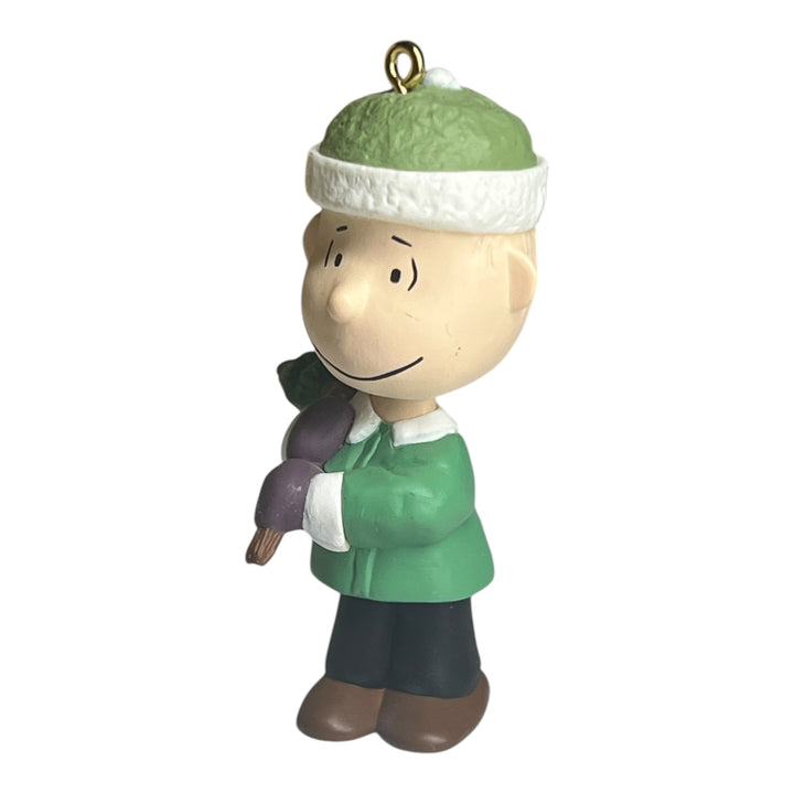 Hallmark Ornament (No Box) - 1999 Linus with Tree