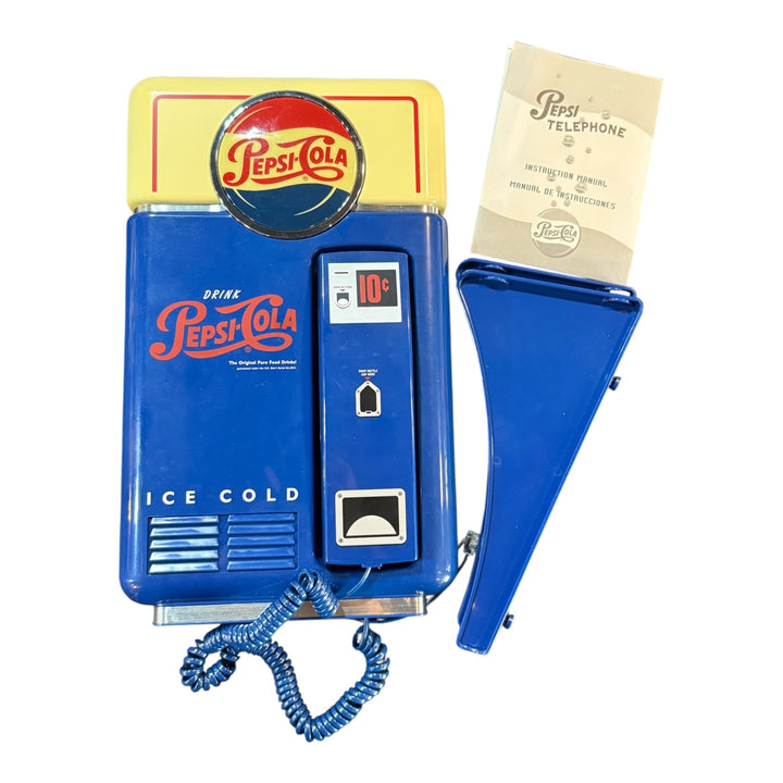 Pepsi-Cola Drink Vending Machine replica Wall Display Phone