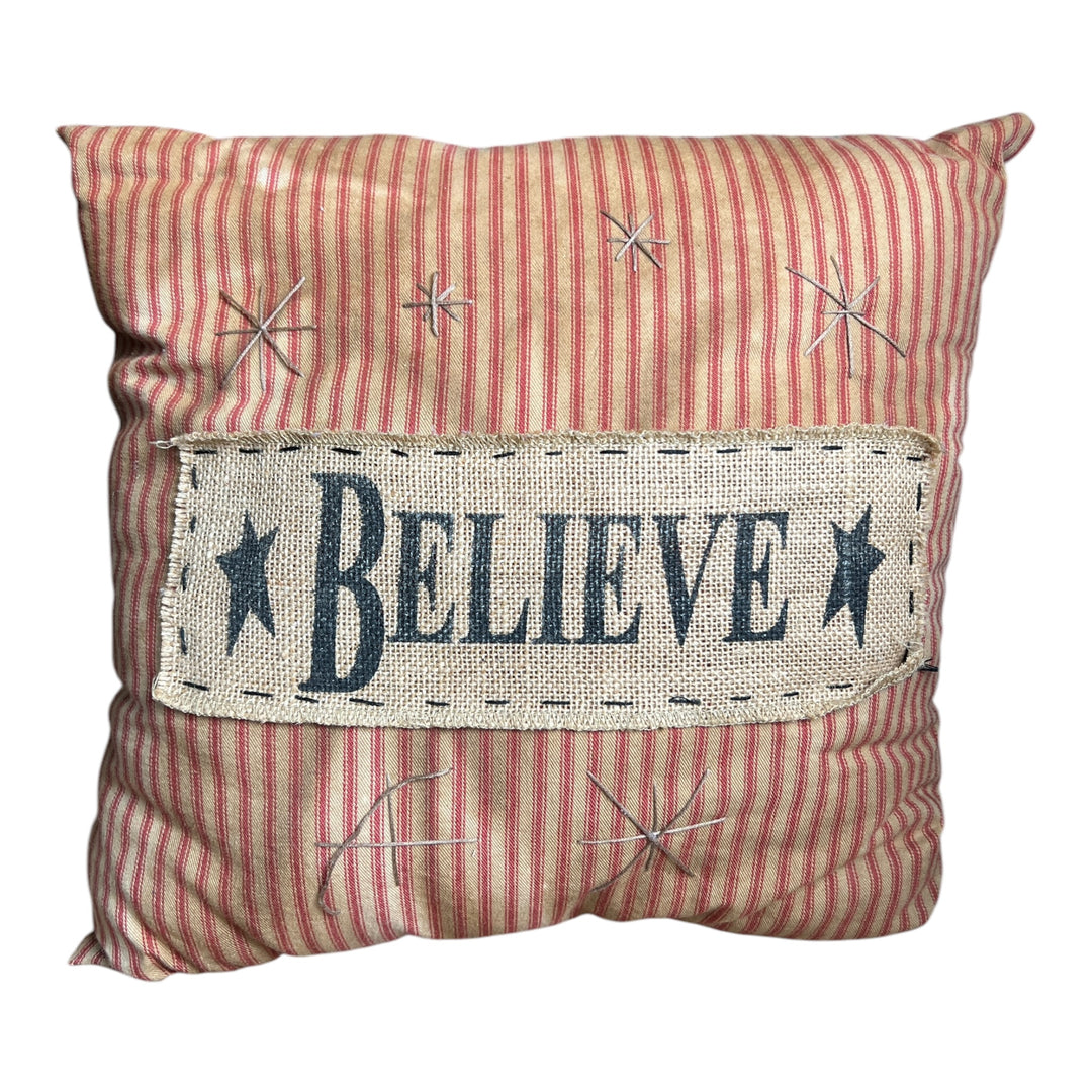 Primitive Believe Pillow