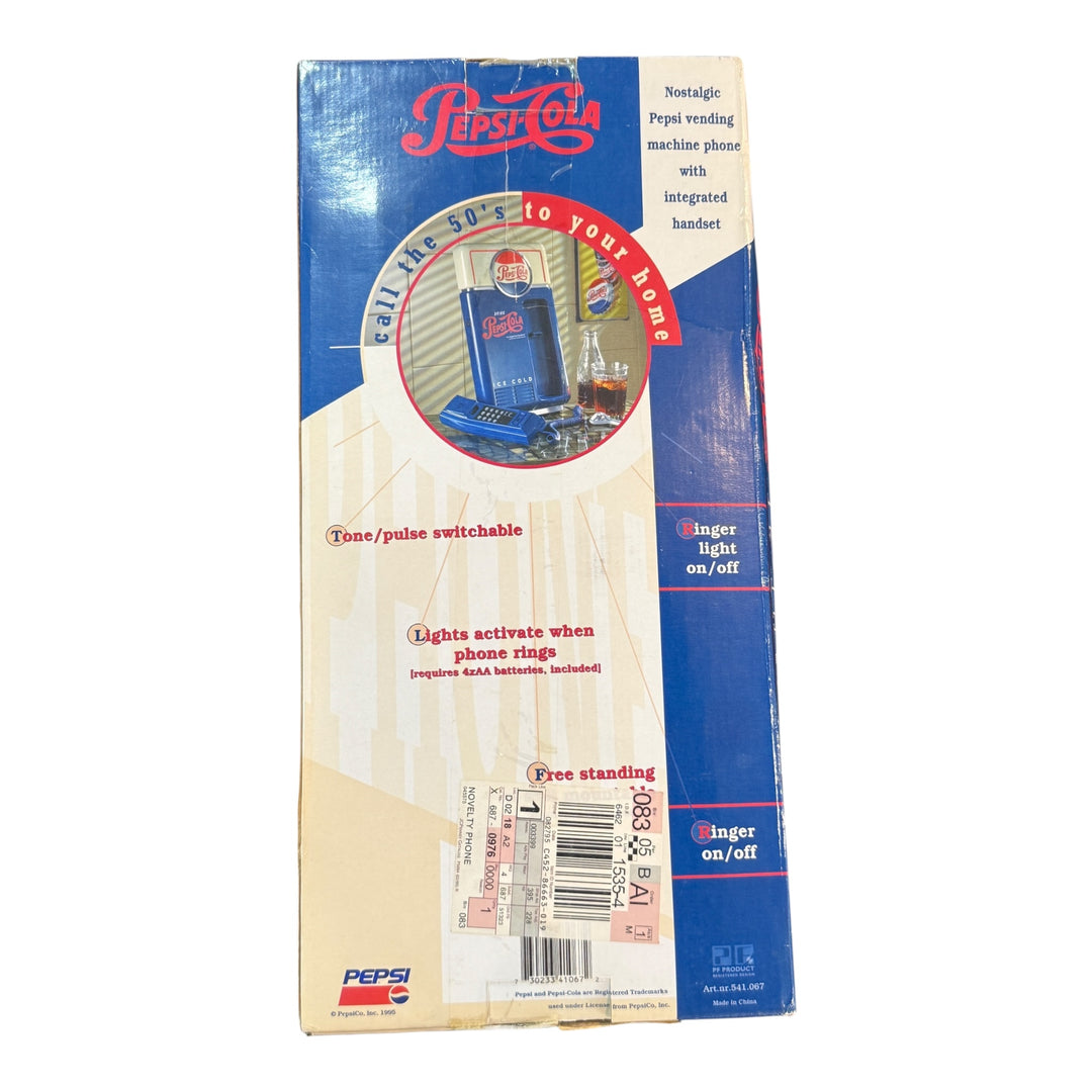 Pepsi-Cola Drink Vending Machine replica Wall Display Phone