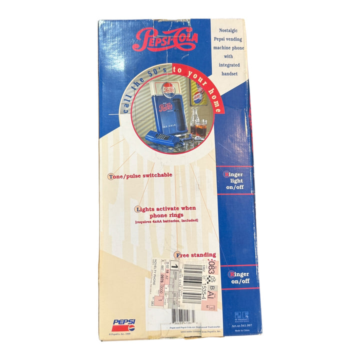 Pepsi-Cola Drink Vending Machine replica Wall Display Phone