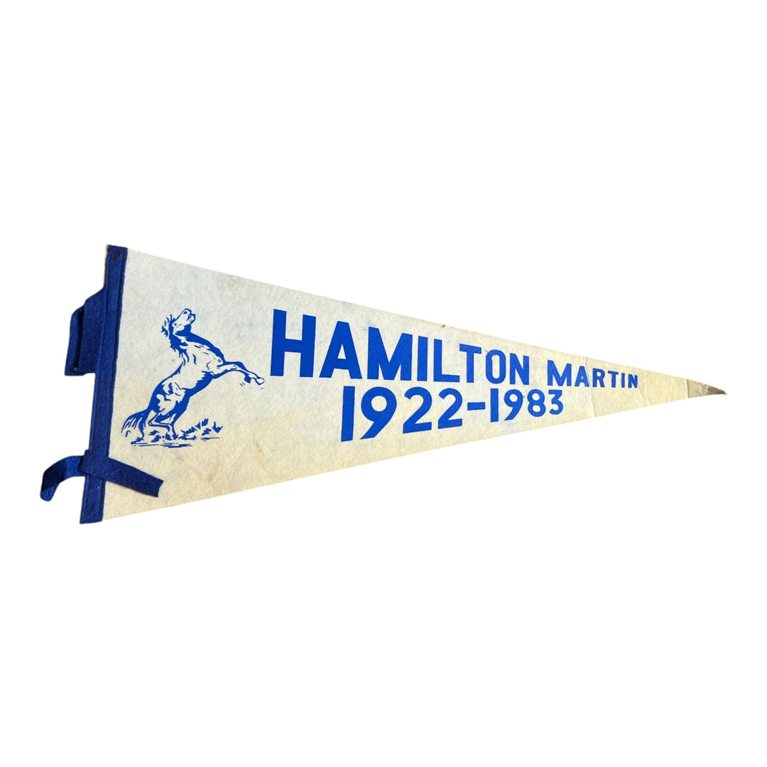 Hamilton Martin 1922-1983 Pennant Signed