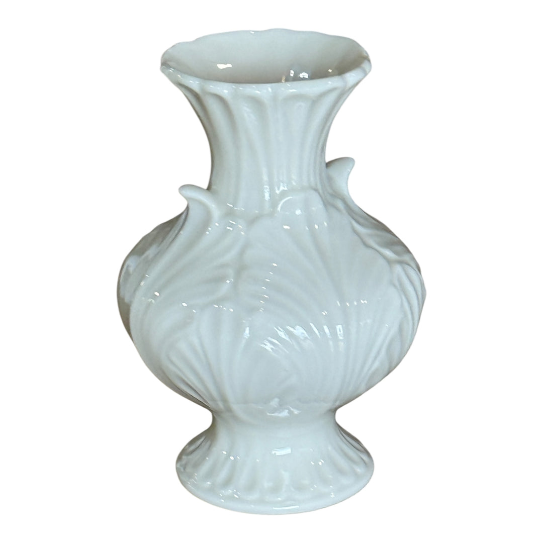 Lenox Elfin 4.5" Bud Vase Ivory with Gold Trim