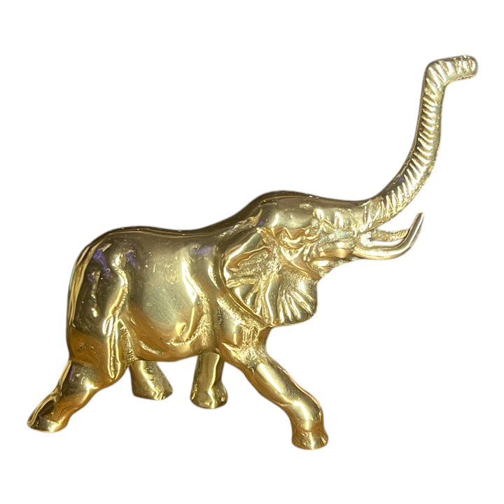 Brass Elephant Figurine
