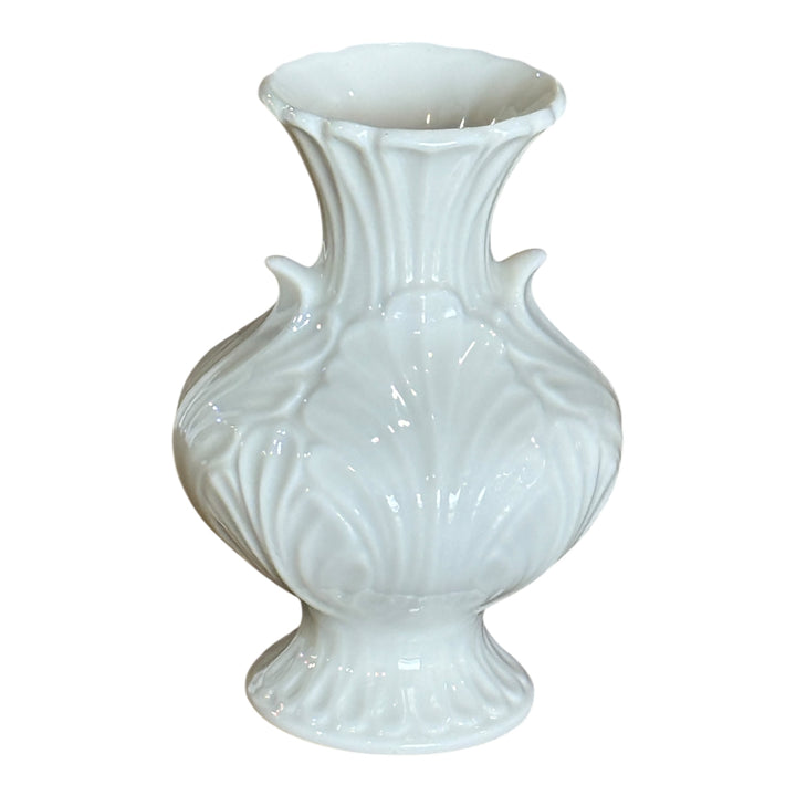 Lenox Elfin 4.5" Bud Vase Ivory with Gold Trim