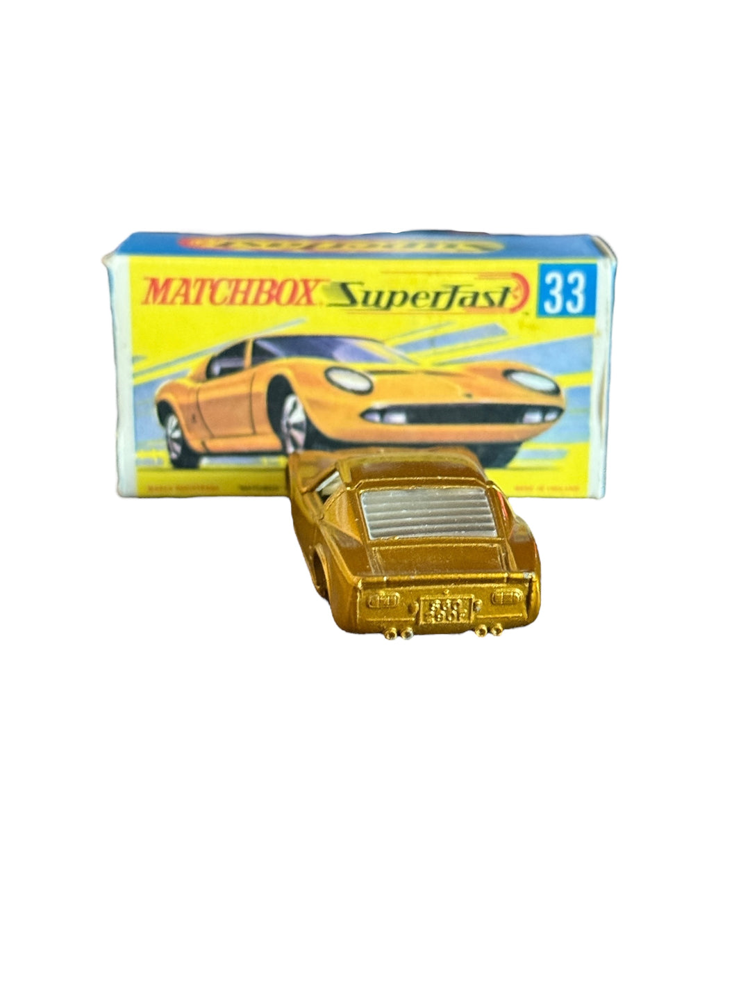 Matchbox Lesney - Lamborghini Miura P400 #33