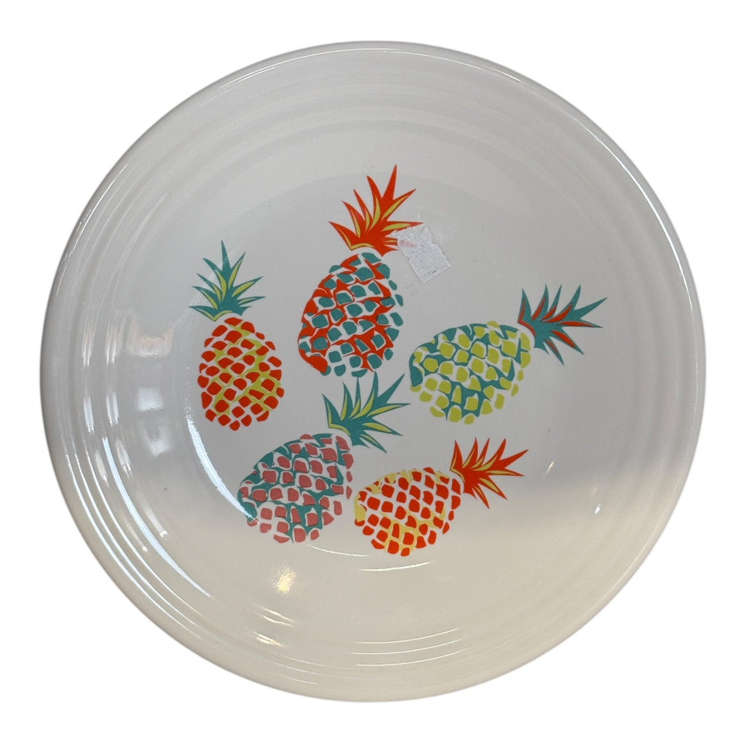 Fiesta Luncheon Plate - Belk Pineapple