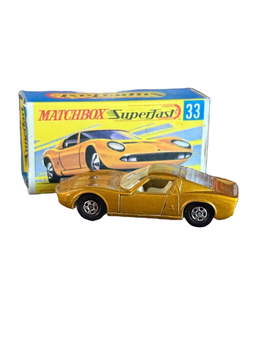 Matchbox Lesney - Lamborghini Miura P400 #33