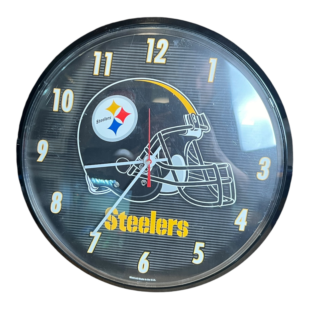 Steelers Wall Clock