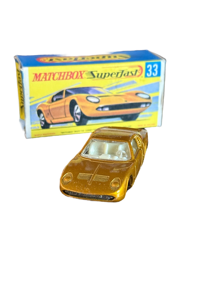 Matchbox Lesney - Lamborghini Miura P400 #33