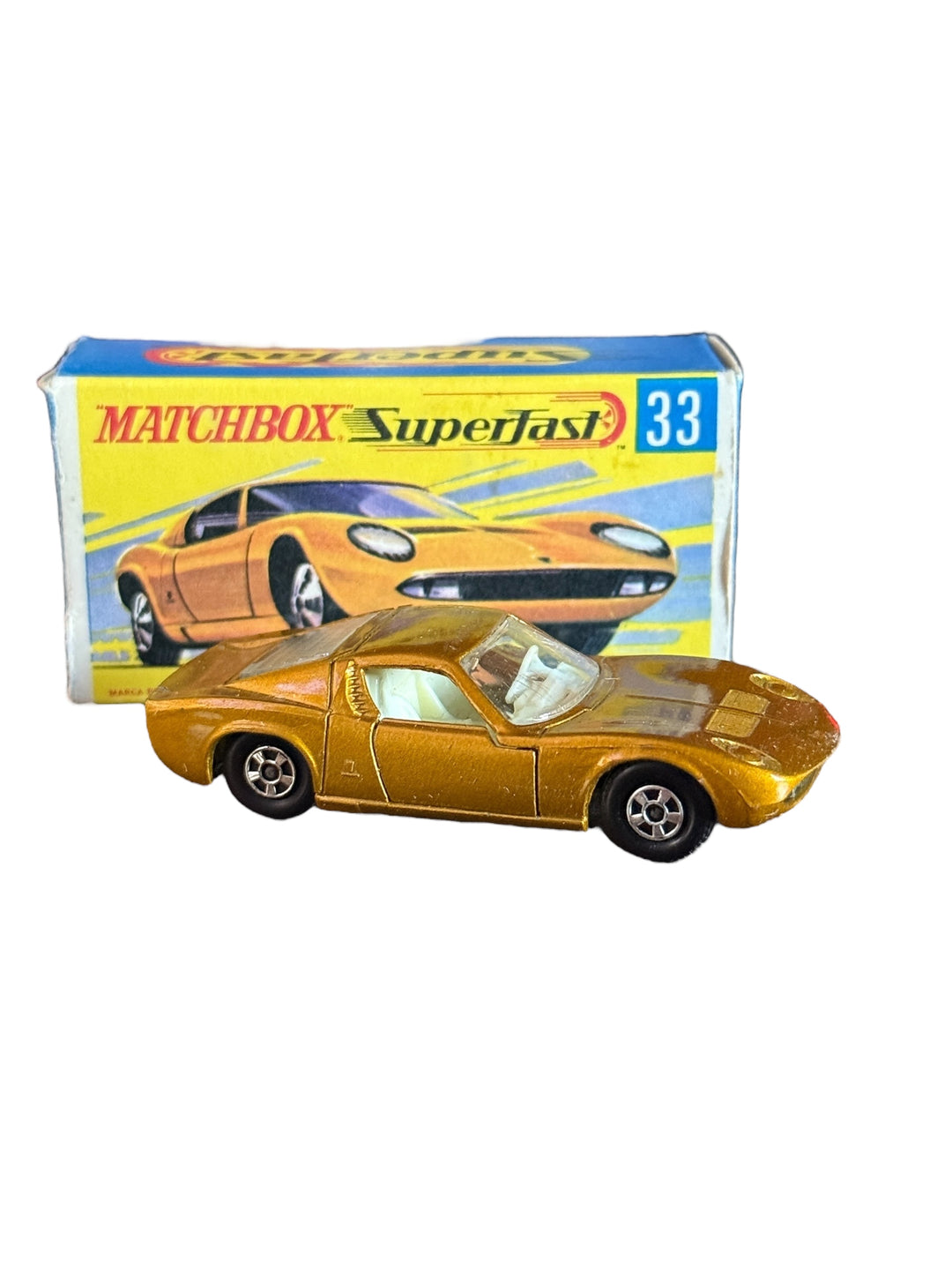 Matchbox Lesney - Lamborghini Miura P400 #33