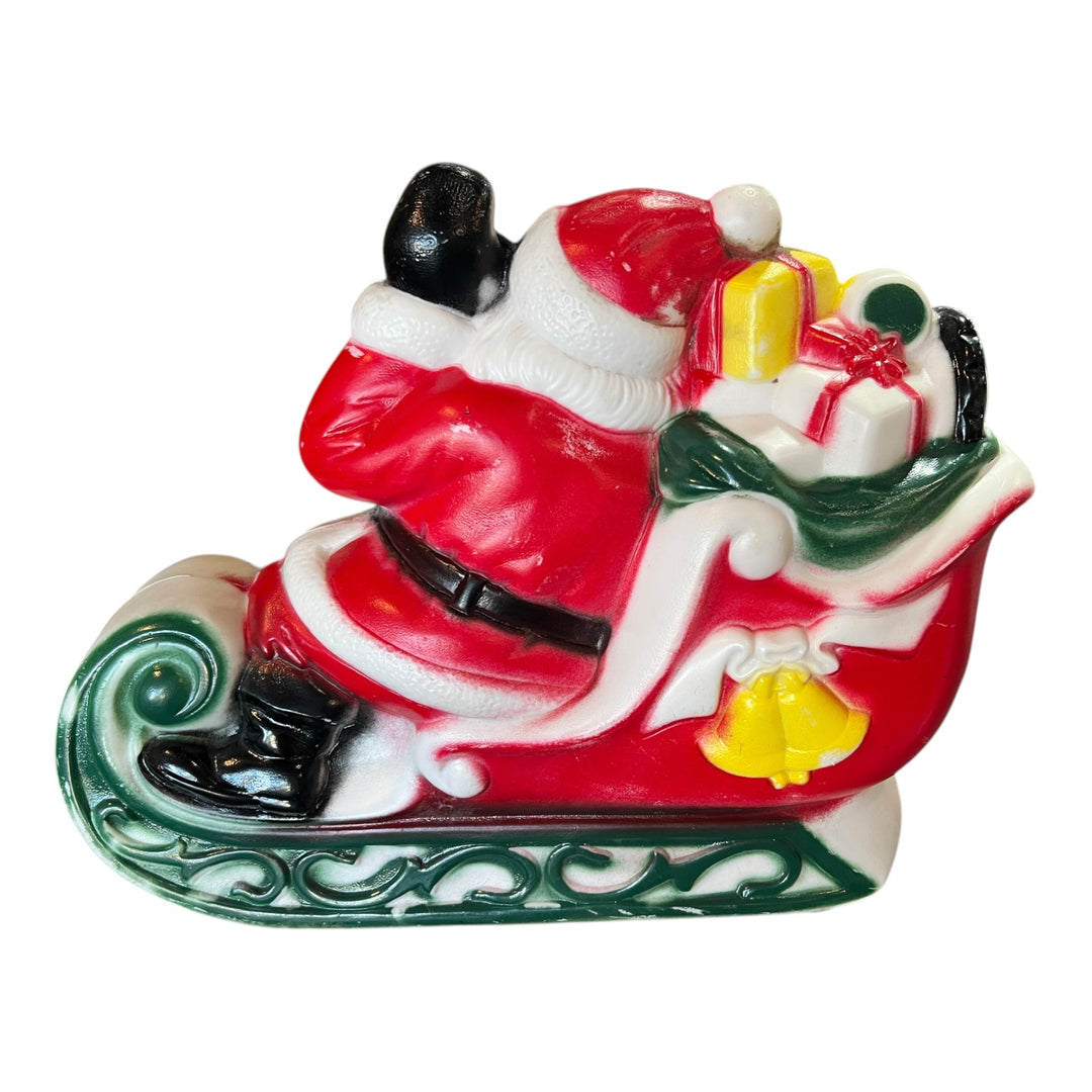 Empire Santa Sleigh Blowmold