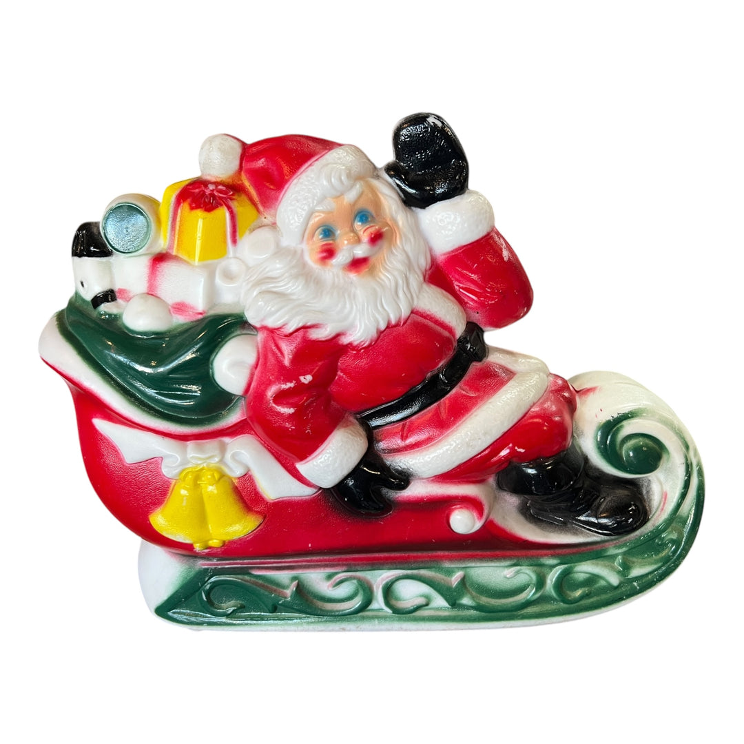 Empire Santa Sleigh Blowmold