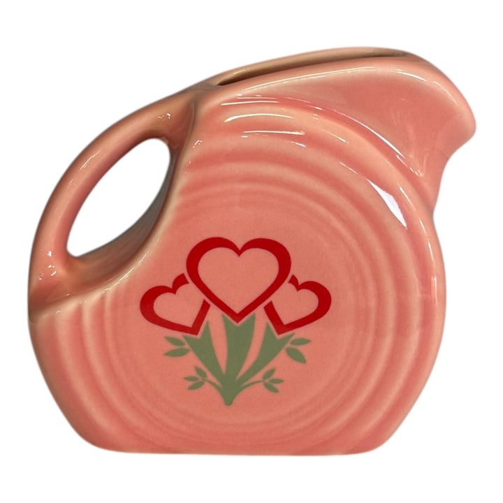 Fiesta Mini Pitcher - HLCCA Peony Heart