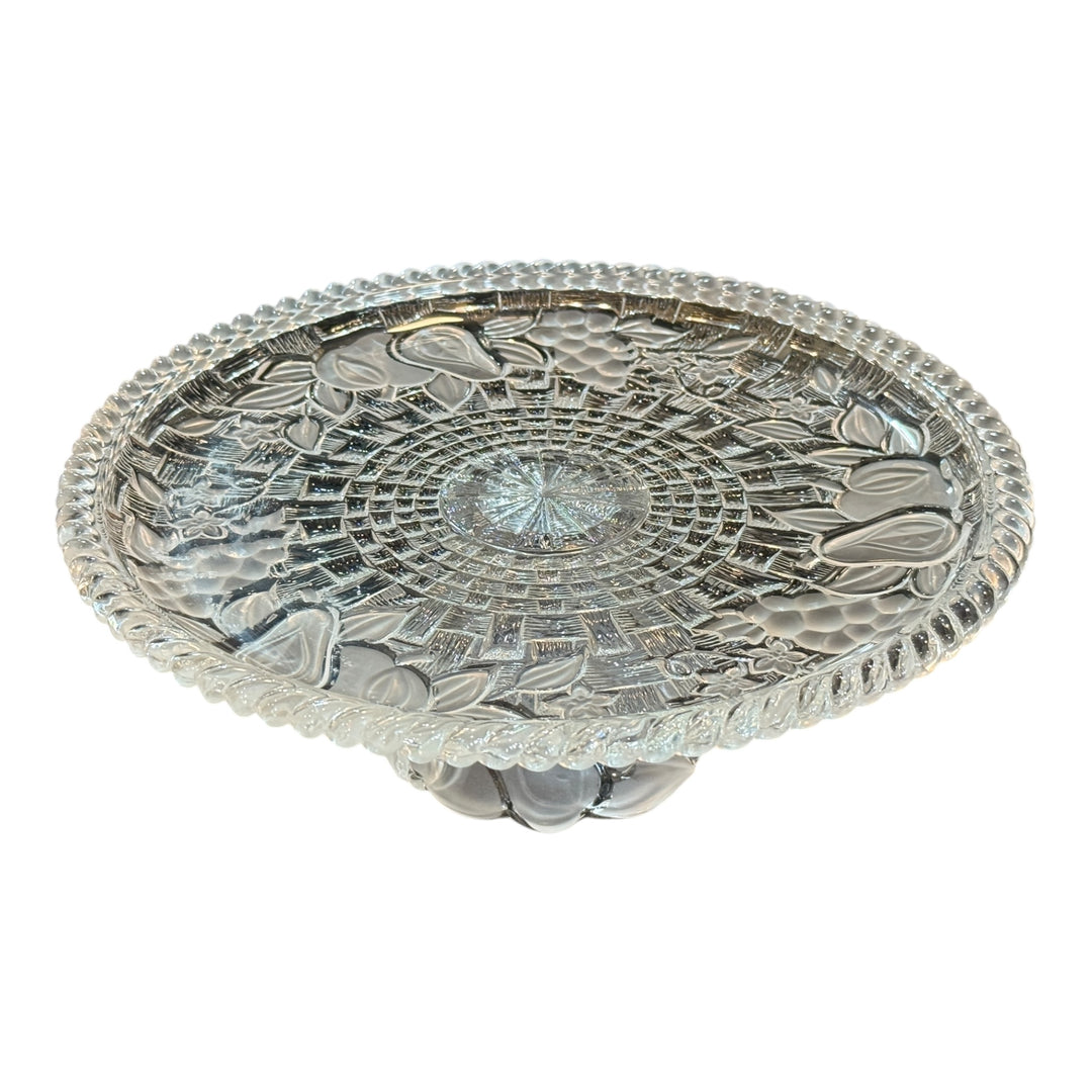 Gorham Cake Stand Crystal Spring Traditions Country Terrace