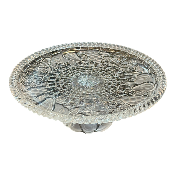 Gorham Cake Stand Crystal Spring Traditions Country Terrace