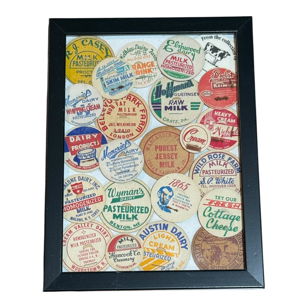 Framed Milk Cap Top #1