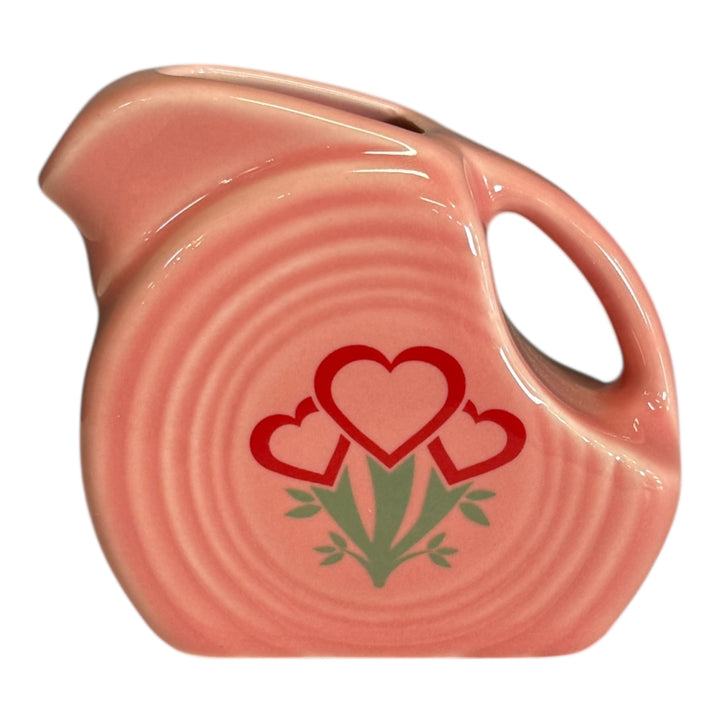 Fiesta Mini Pitcher - HLCCA Peony Heart