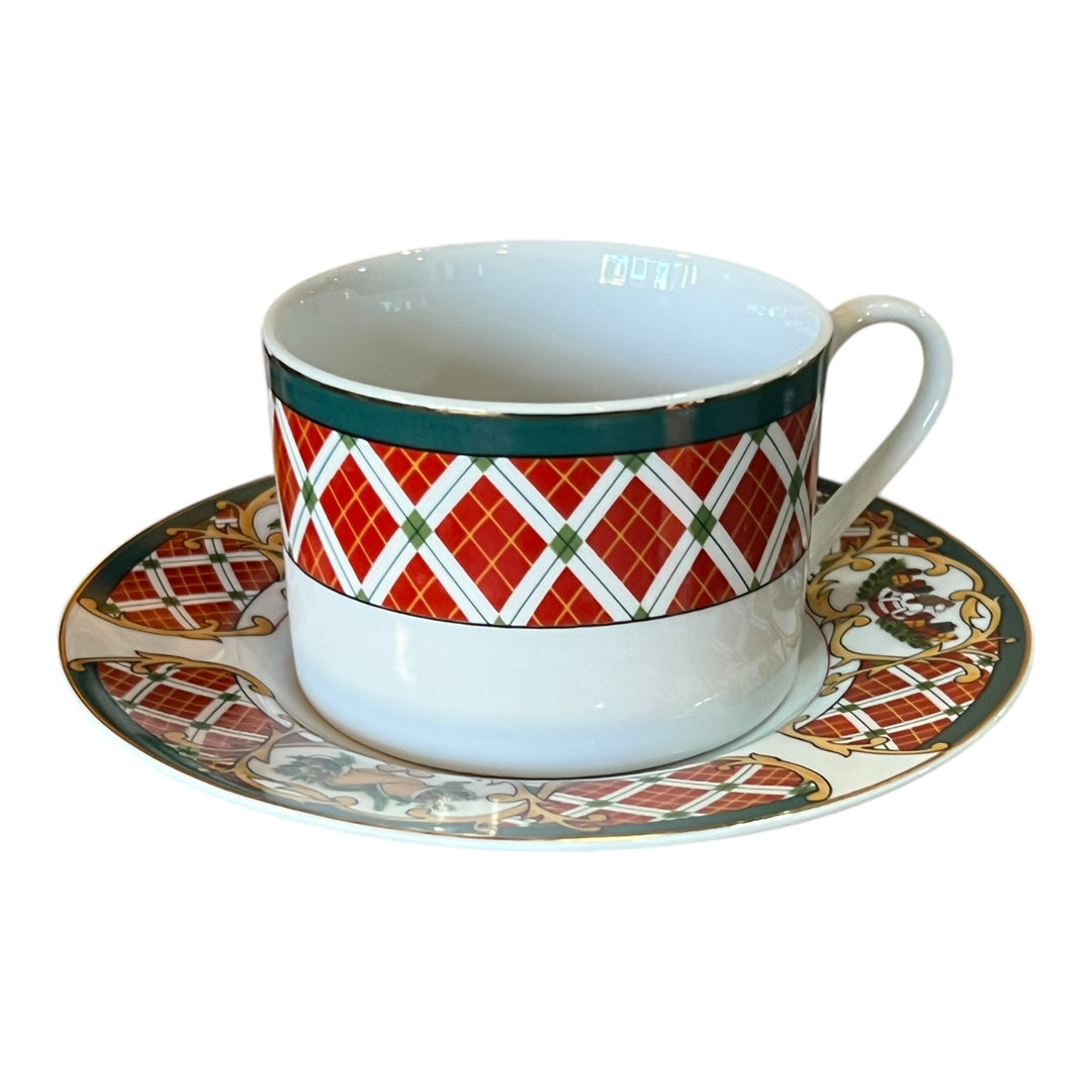 Gibson Holiday Cup and Saucer