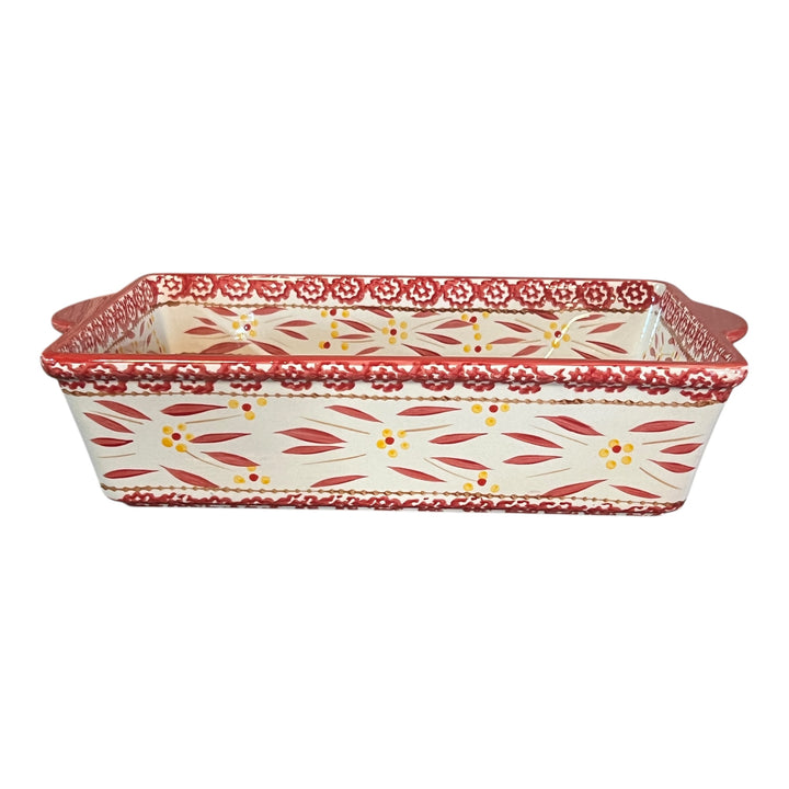 Temp-tations Old World Red 11" x 7" Baker