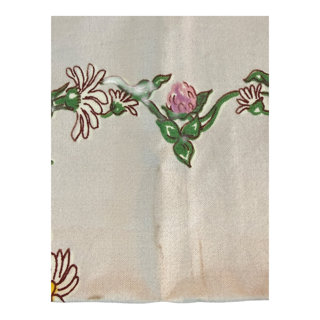 Vintage Floral Table Cover