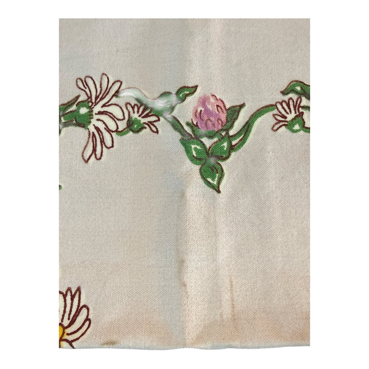 Vintage Floral Table Cover