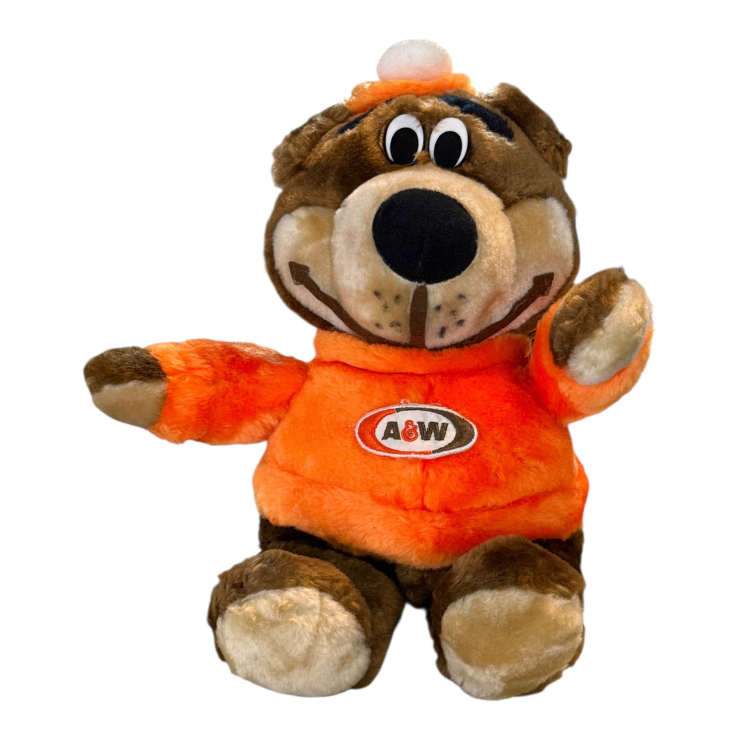 A & W Root beer Bear Plush Stuffed Animal Toy