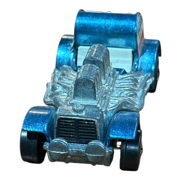 Hot Wheels Redline 1970 Special Delivery Blue White Interior