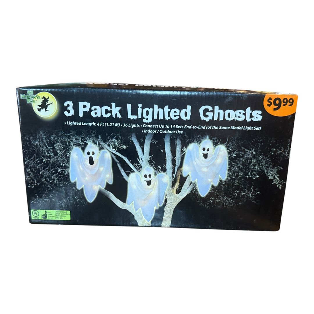 Lighted Ghost Lights  3 - Pack