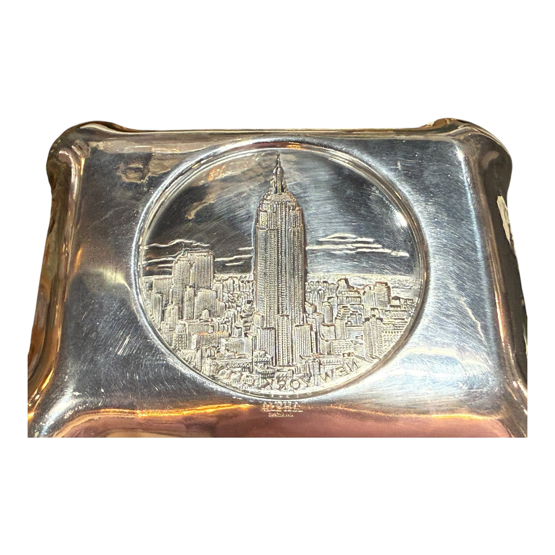 Aluminum New York City Ashtray