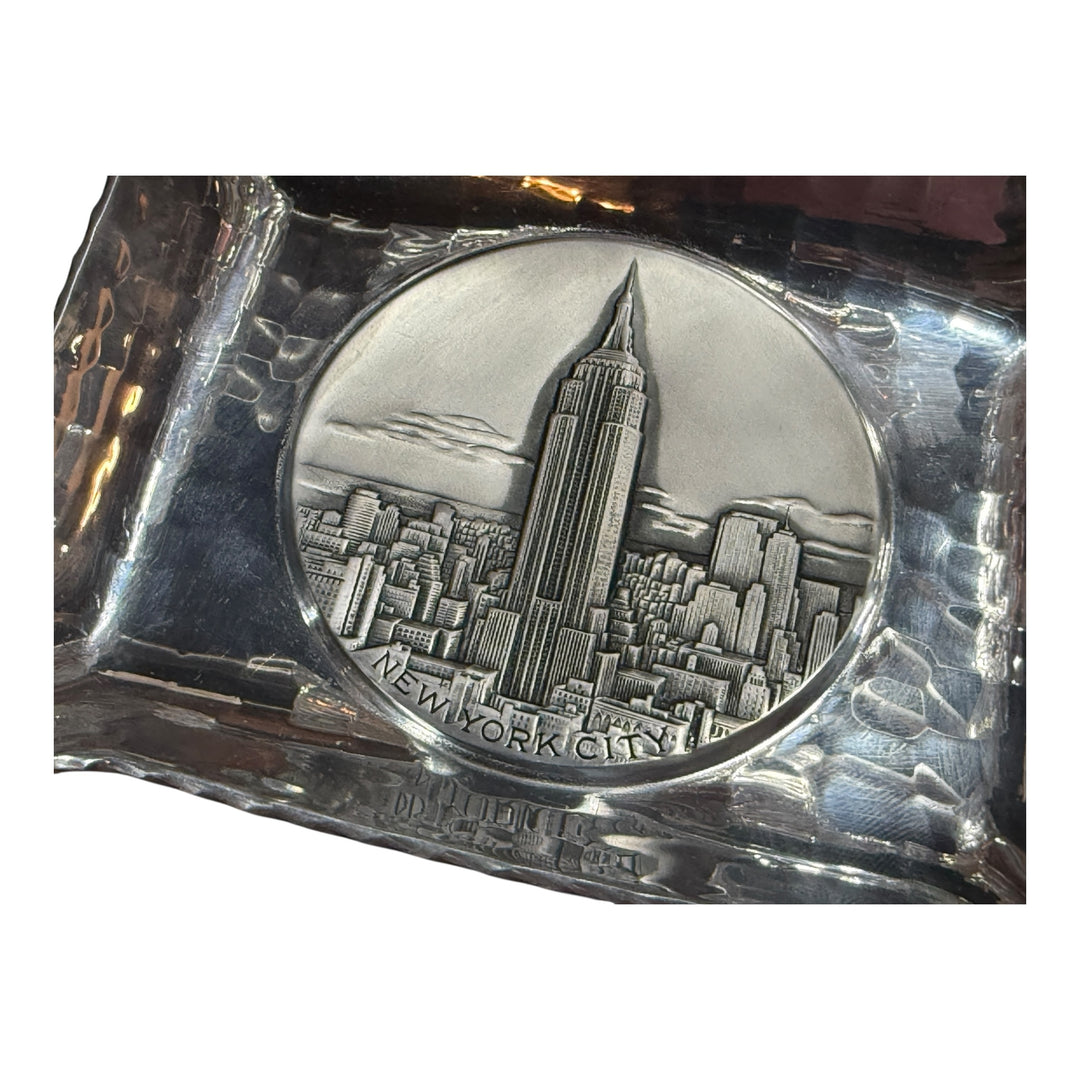 Aluminum New York City Ashtray