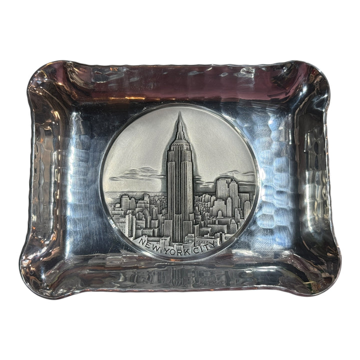 Aluminum New York City Ashtray
