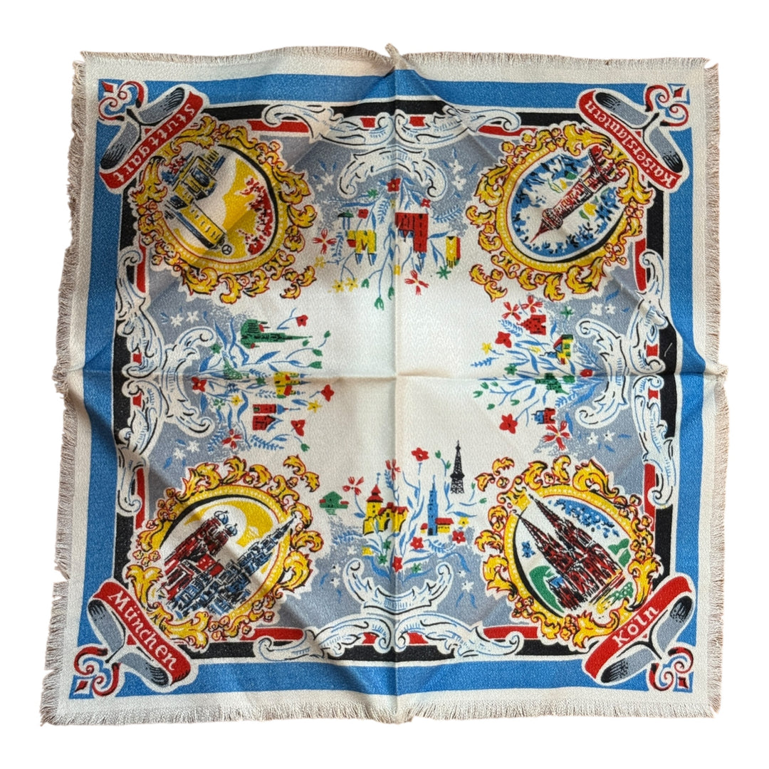 German Souvenir Scarf