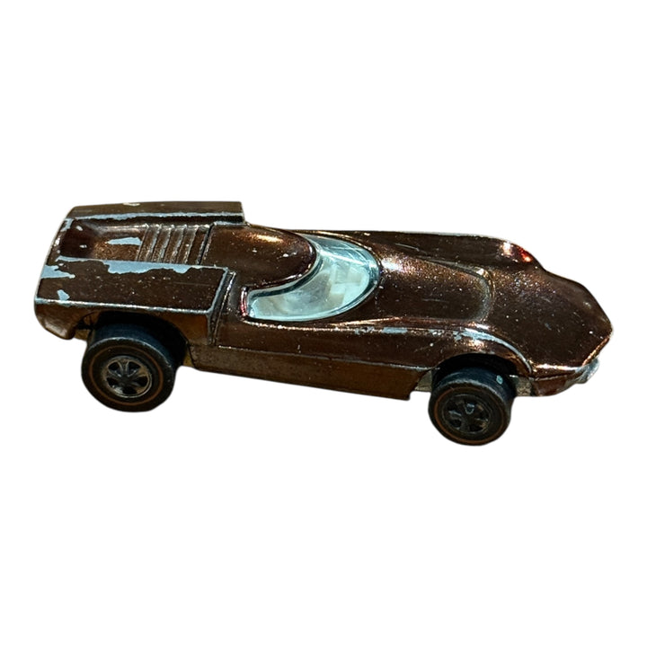 1969 Hot Wheels Redline USA Chocolate Brown Turbofire