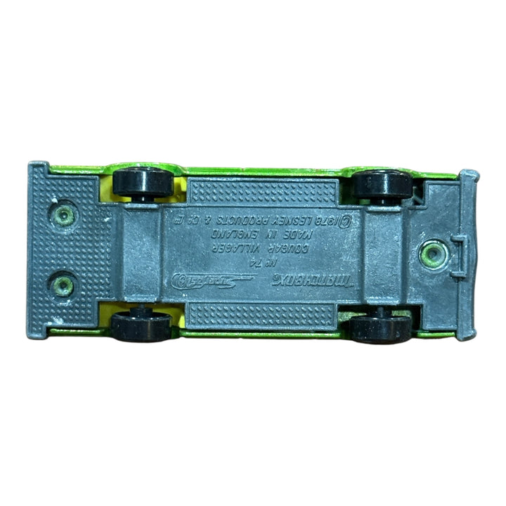 1978 Matchbox Lesney Diecast 1/64 Green Mercury Cougar Villager Wagon