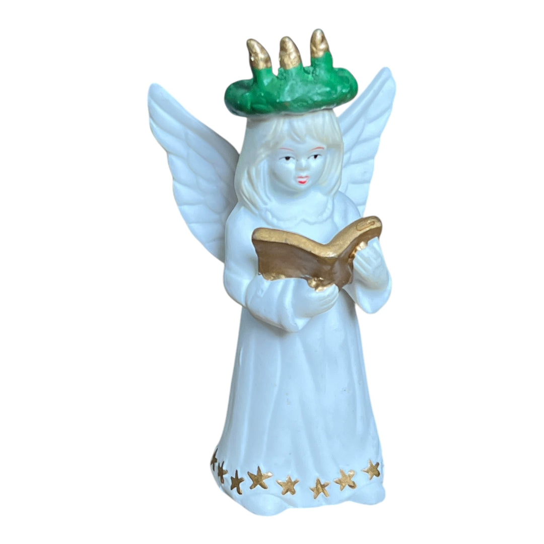 Ceramic Angel Reading