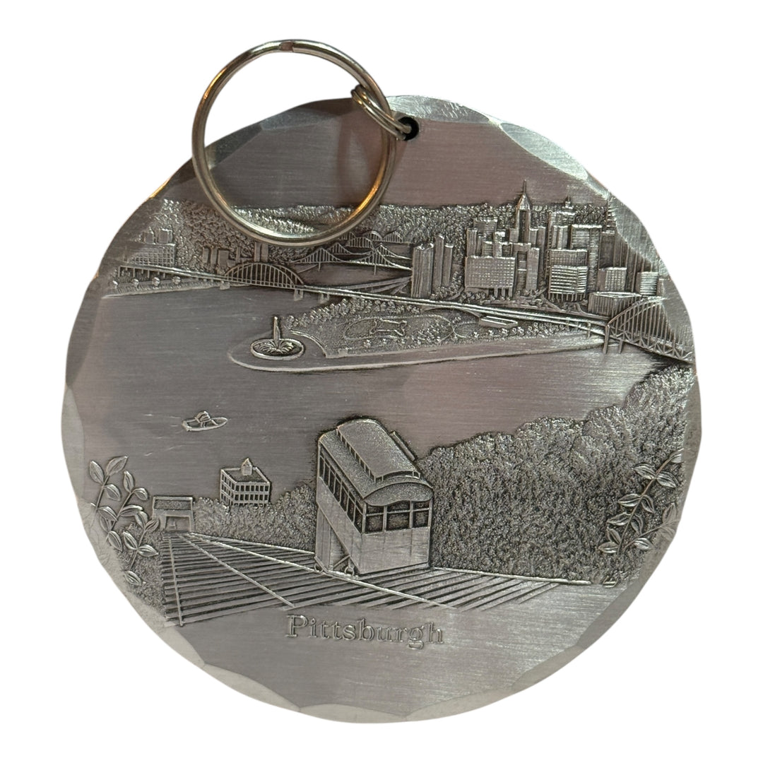 Wendell August Forge 3" Pittsburgh Incline Keychain