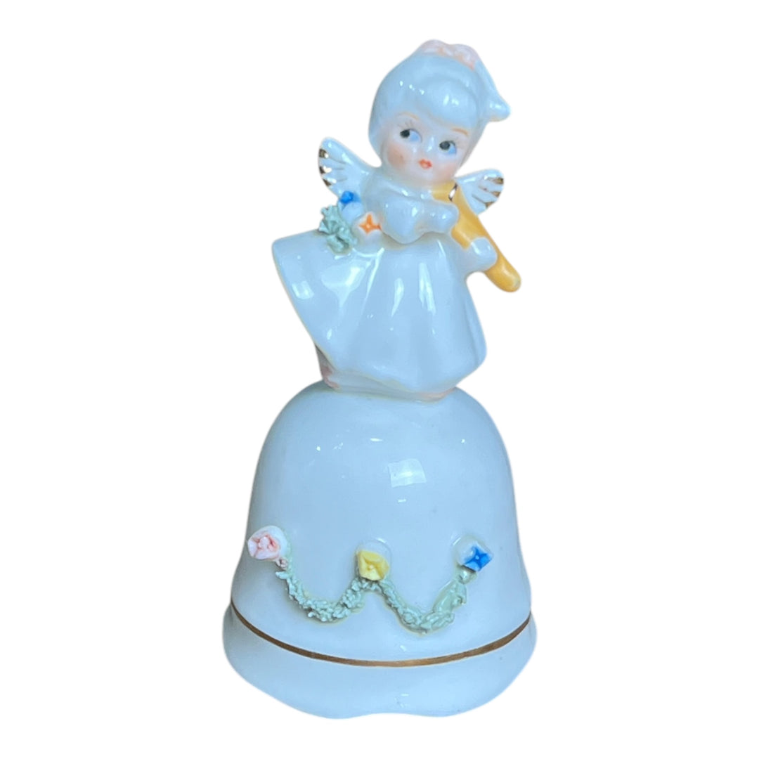 Ceramic Angel Vintage Bell