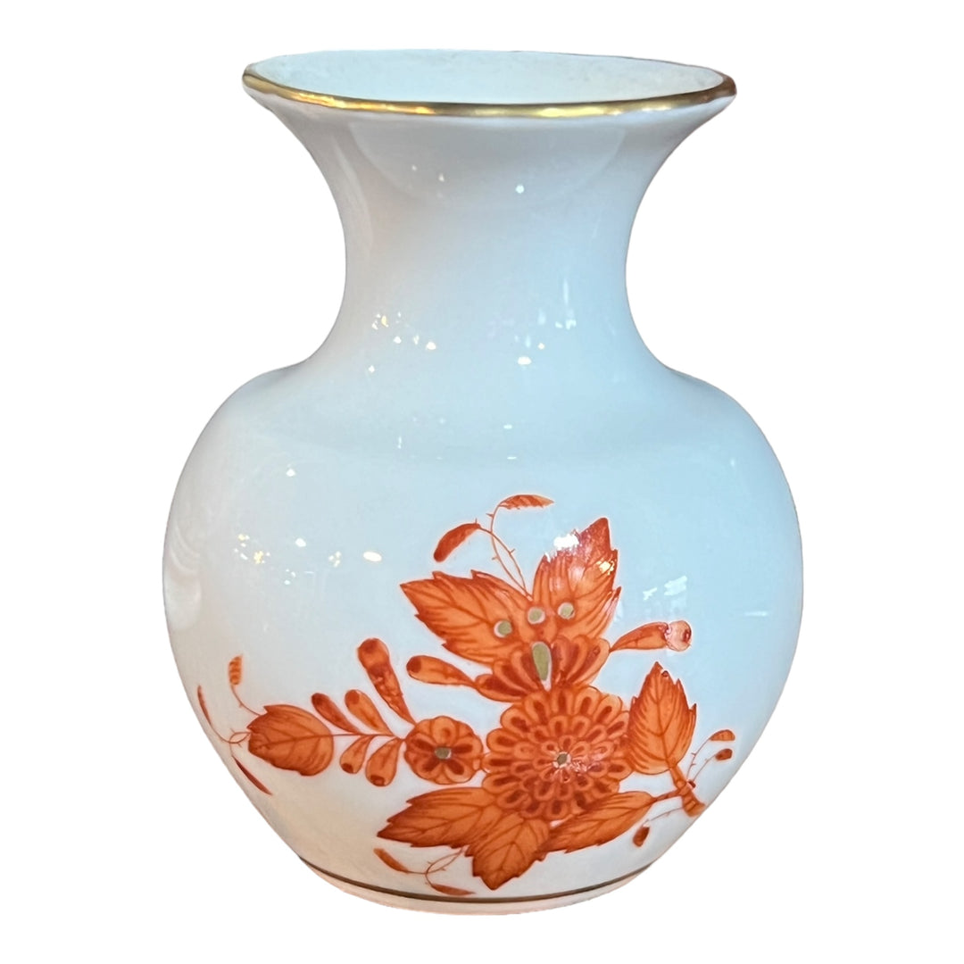 Herend Hungary - Chinese Bouquet Ruse Bud Vase