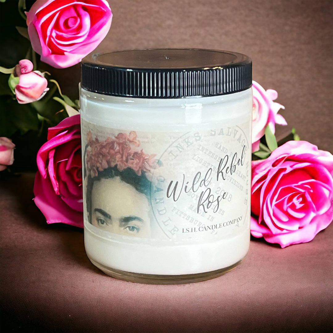 ISH Candle - Wild Rebel Rose