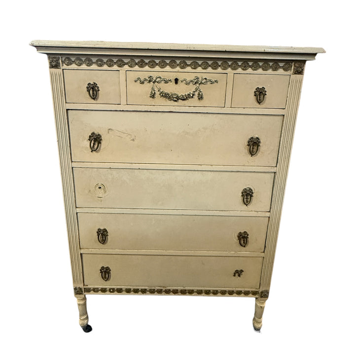 French Style Tall Dresser - PICKUP ONLY