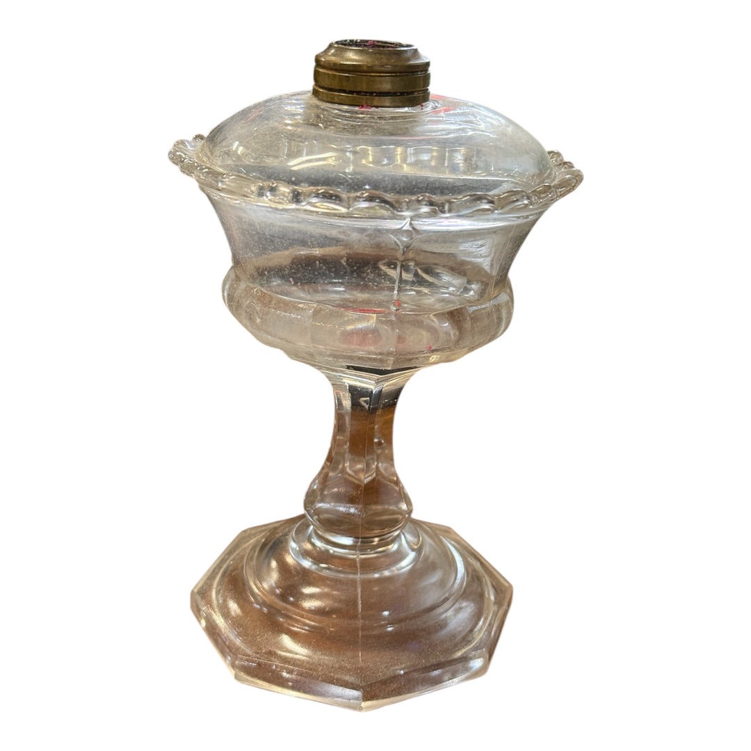 Glass Oil Lamp Base