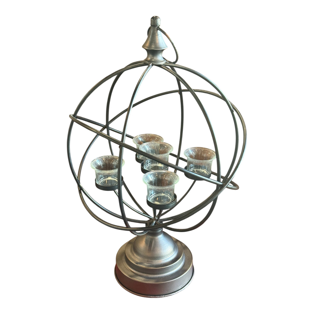 Armillary Sphere Candle Holder