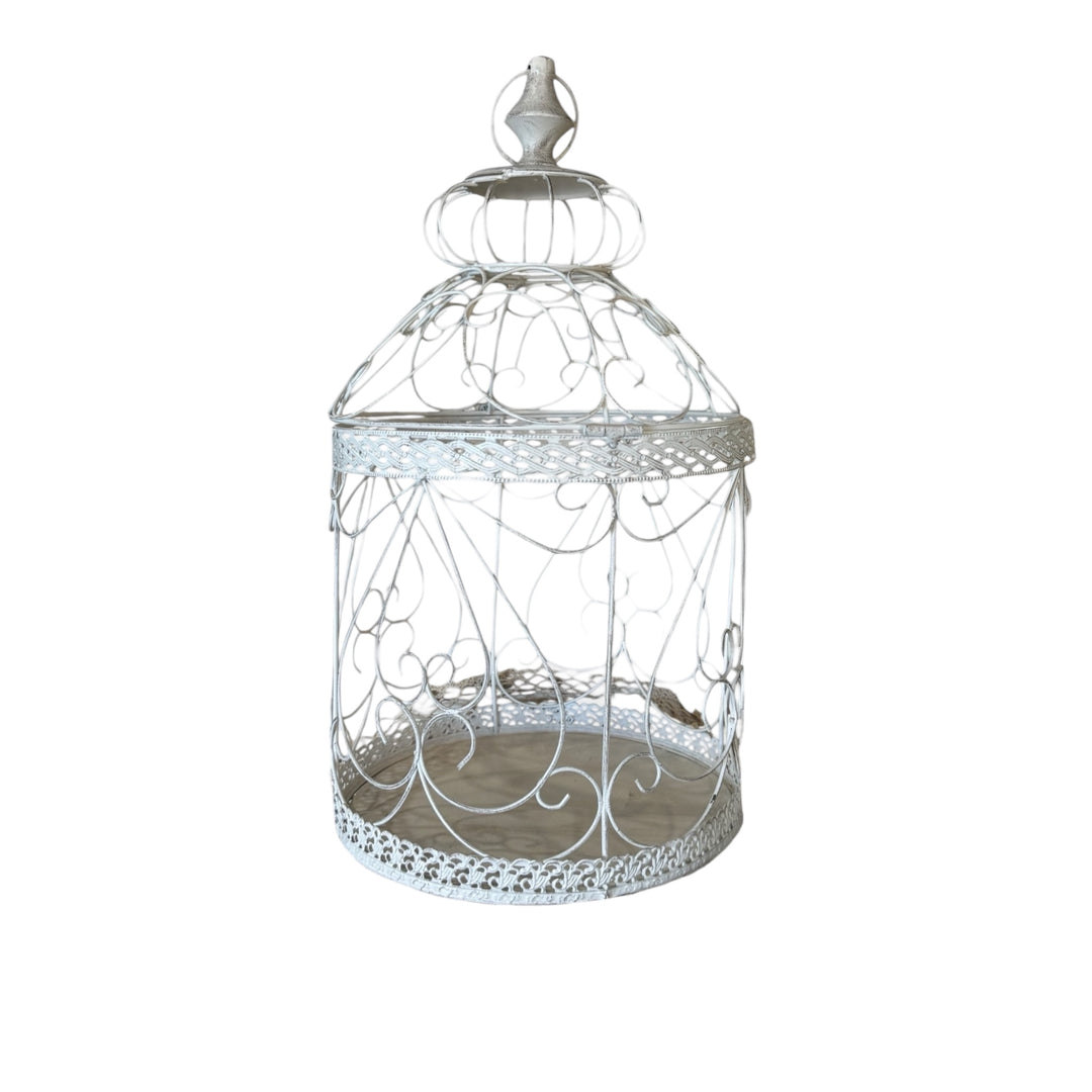 Metal Shabby Chic Birdcage