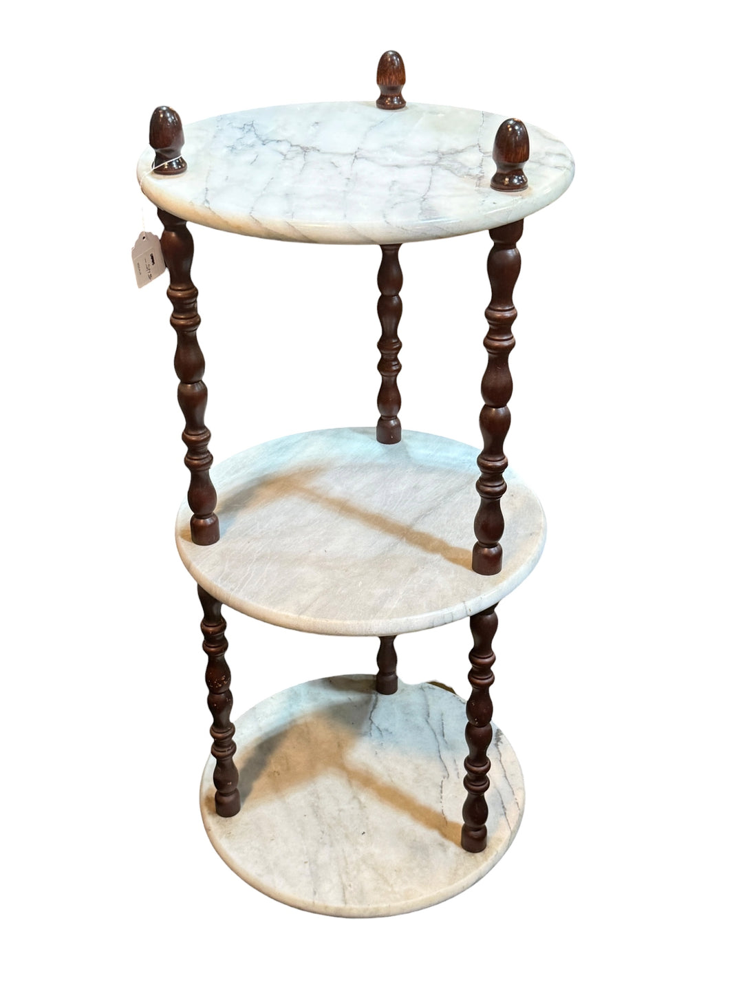 Marble Table / Plant Stand  PICKUP ONLY