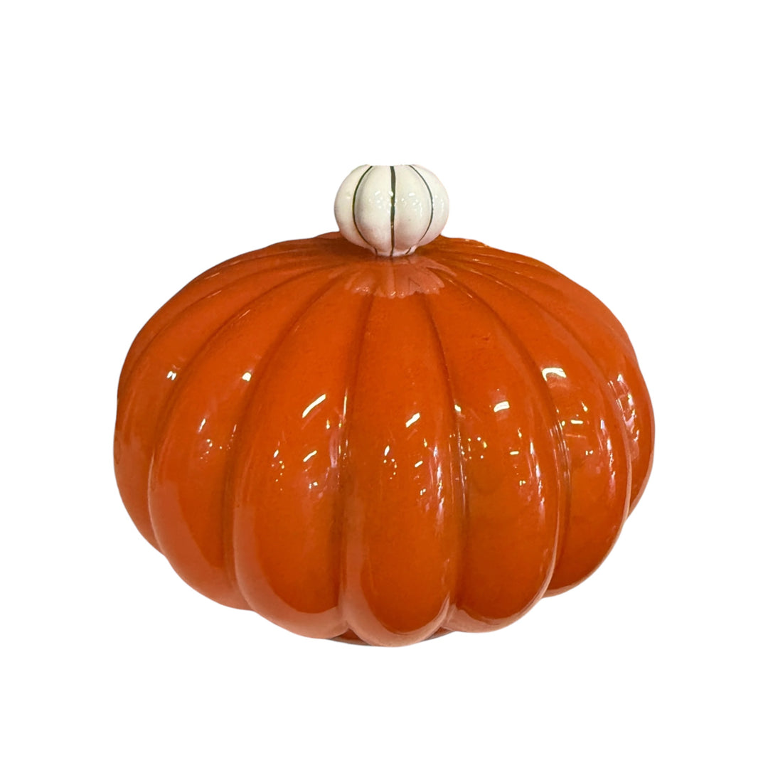 Blown Glass Pumpkin