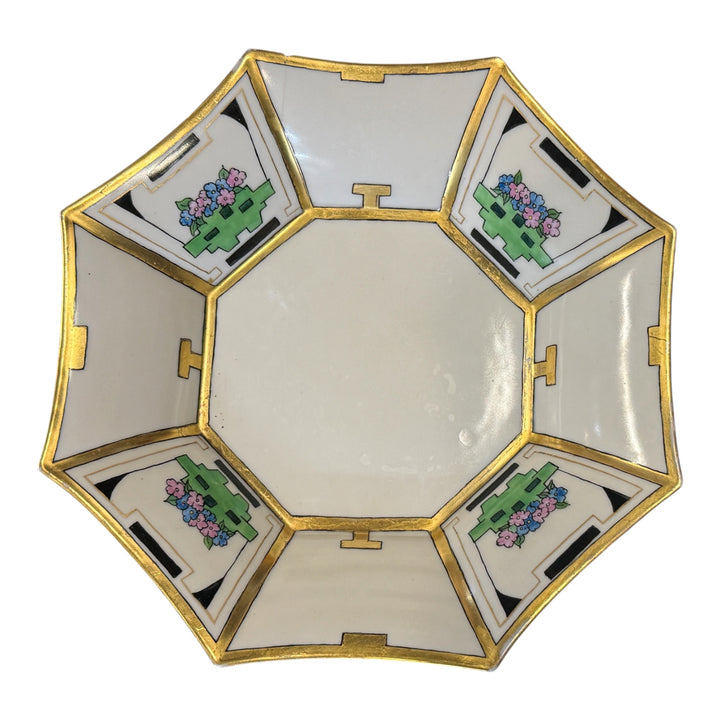 Antique Art Deco Dessert Dish