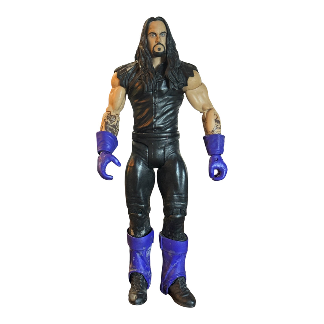 2011 Mattel The Undertaker Wrestling Figure Flashback Legends Purple Black