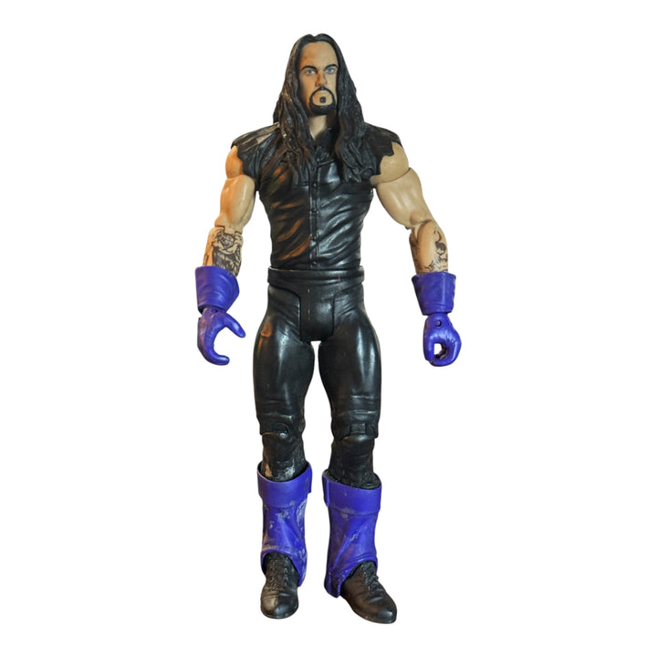 2011 Mattel The Undertaker Wrestling Figure Flashback Legends Purple Black